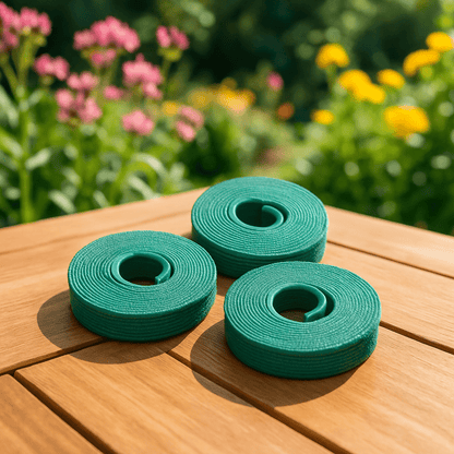 Garden Plant Ties — 3/5/10 Pieces Self - Adhesive Support Straps, Reusable Adjustable Plant Cable Ties, 39.4” per Roll for Secure Plant Training - Plant - O - Folles