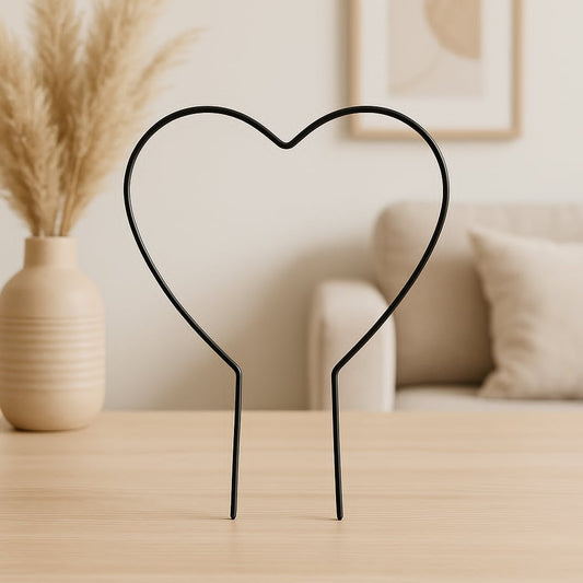 Plant support in metal, heart and circle shape - Plant - O - Folles